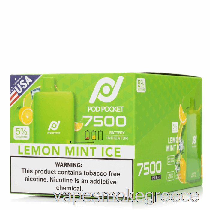 Vape Greece [10-pack] Pod Pocket 7500 μιας χρήσης